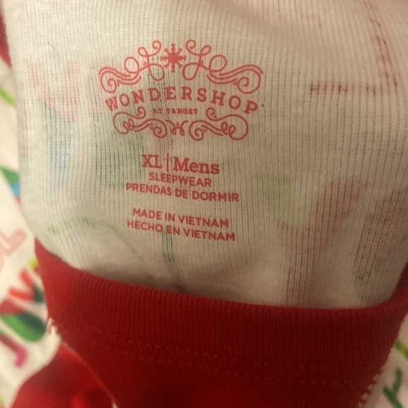 Wondershop "Joyful" Christmas 2-Piece Pajama Set G6 - Picture 4 of 5